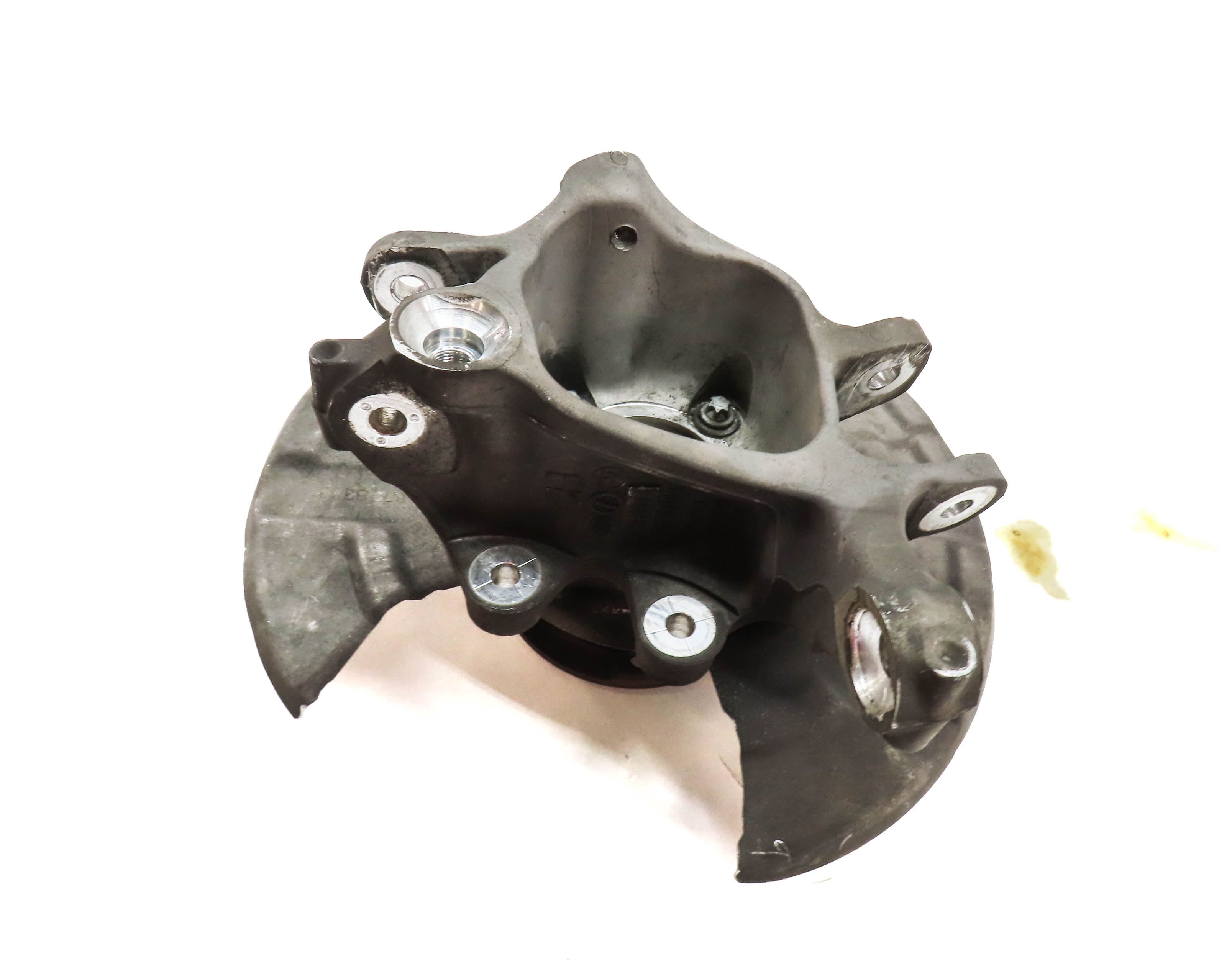 2013-2019 BMW 640i 650i (F06) GRAN COUPE SEDAN REAR LEFT SPINDLE KNUCKLE HUB — exact item pictured